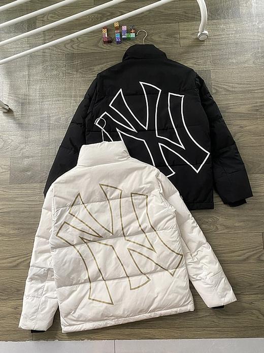 MLB情侣款背后NY大印花立领羽绒服 商品图5