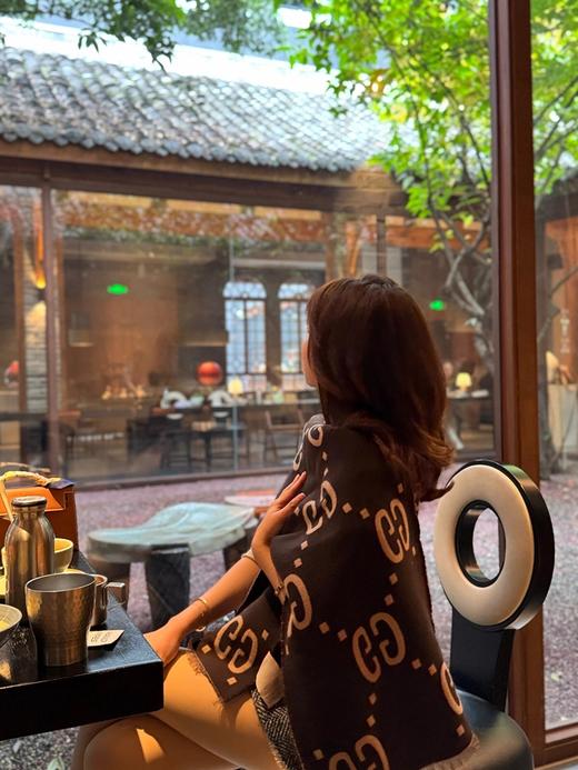 WJ09-古驰 双G双面提花 羊毛真丝 绒线围巾 男女同款情侣款 （QZ*MM） 商品图3