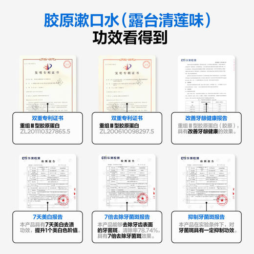 参半胶原漱口水400ml 商品图2