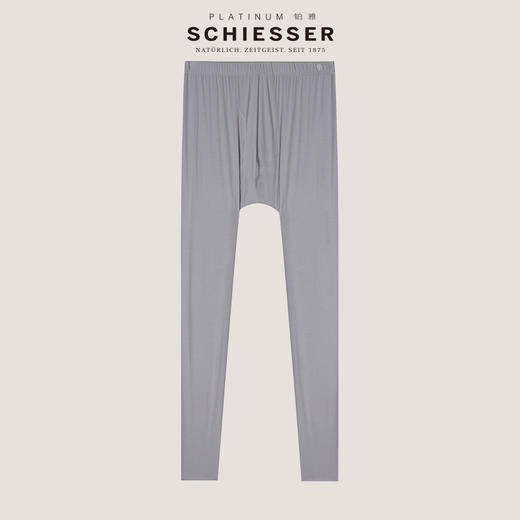 【120S莫代尔】SCHIESSR德国舒雅高端铂雅随型裁单长裤，120支纱高支莫代尔，平纹双面布随型裁款式手感密实软糯爽滑95/20654Y 商品图0