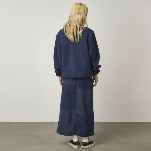 GRAMICCI THERMAL FLEECE PATCH SKIRT 女士针梭相拼长裙 半身裙 商品图3