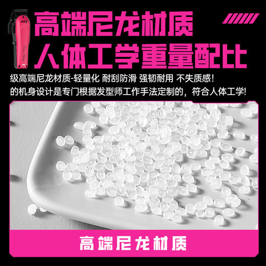 樱桃朋克熊电推剪理发店专用 美发推子理发器 综合电推 商品图1