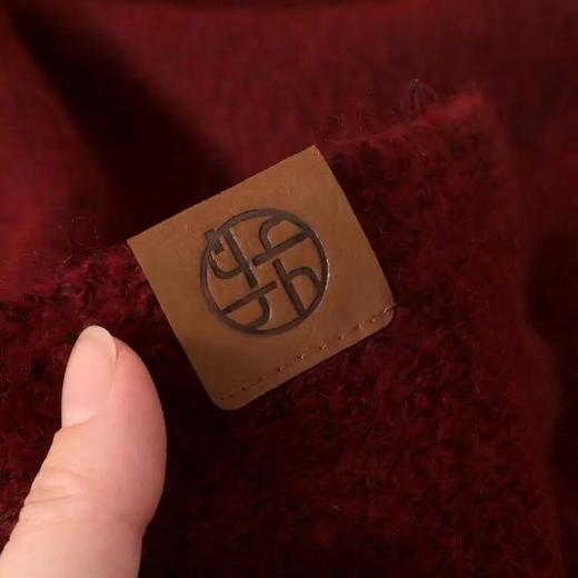 岚束·纯色羊毛三角披肩 ｜点亮日常穿搭，兼具时髦与保暖！（3-5天发货） 商品图3