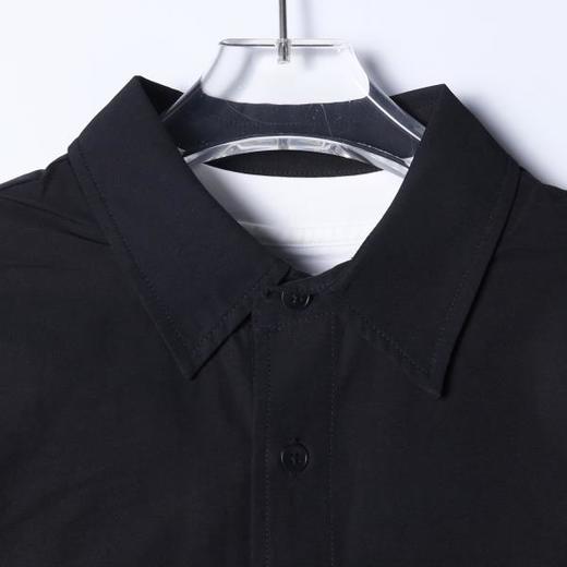 26Q8794SDSA男士秋冬新款痞帅男装韩版撞色翻领假两件衬衫外套百搭时尚 商品图2