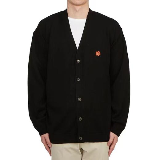 【超惠秒】KENZO 高田贤三 男女通款全羊毛海棠花刺绣开衫毛衣 11125 商品图7