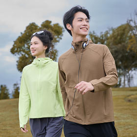 多威外套男新款连帽外套女运动上衣2652101