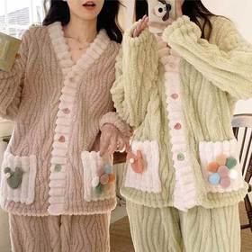 59元抢冬日幸福感❄️！法兰绒加厚家居服&睡袍任选，暖到不想脱💕