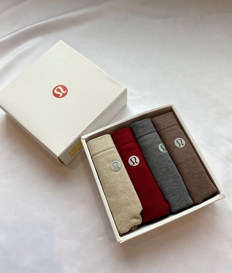 luの！一组4条！老客B收~！巨收肉 巨包臀 纯棉抑菌高腰收腹内裤