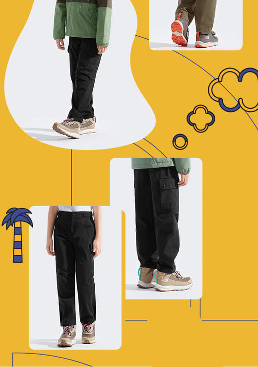 北面 25年秋冬  长裤 8DU4 商品图7