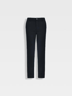 callisto星空蓝羊毛混纺休闲裤