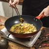 神田臻钛系列钛合金红钛不粘炒锅 32cm-S 商品缩略图7