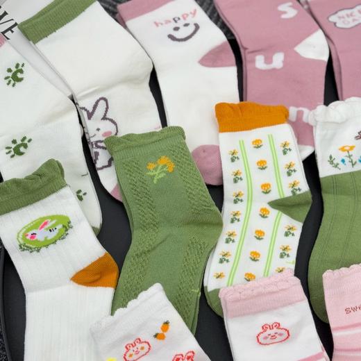 板牙专属！西班牙ESLUIS VECENTE儿童绘染缤纷袜（15双装）款式随机 商品图13