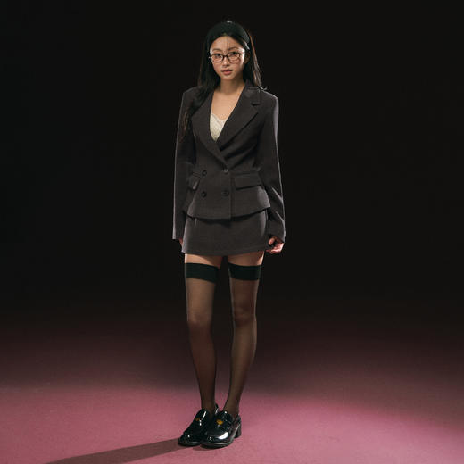 Ariseism 美式复古时尚套装女秋季新款两件套 商品图3