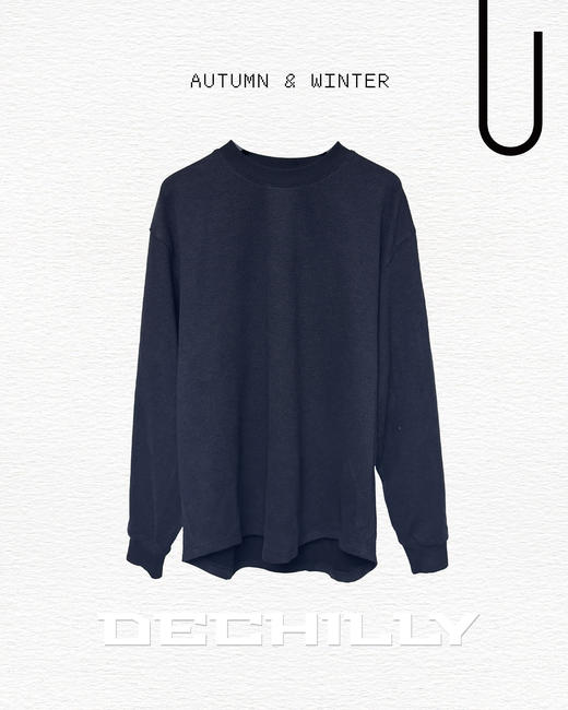 E549764354纯色圆领卫衣 商品图2