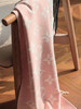 WJ05-驴家 提花织纹流苏饰边 绒线围巾 男女同款情侣款 粉色（QZ*MM） 商品缩略图11