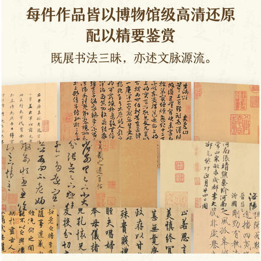 大美中国书法 中国国宝书法全书书法*碑帖鉴赏赏析解读 书法演变王羲之颜真卿柳公权艺术鉴赏书法美学 商品图1