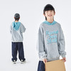 蓝汽水撞色连帽卫衣863B258032JX 商品缩略图4