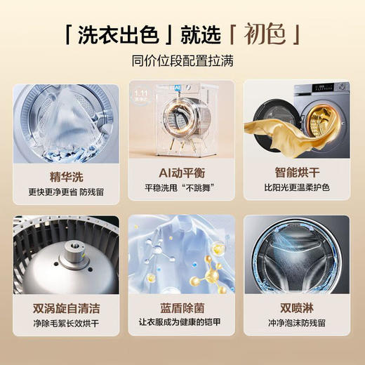 海尔（Haier）洗衣机 XQG100-HD28B 商品图1