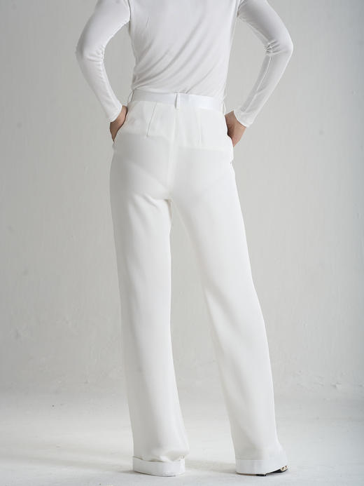 CG｜Heavy silk cuff Pants [重磅真丝长裤] 商品图6