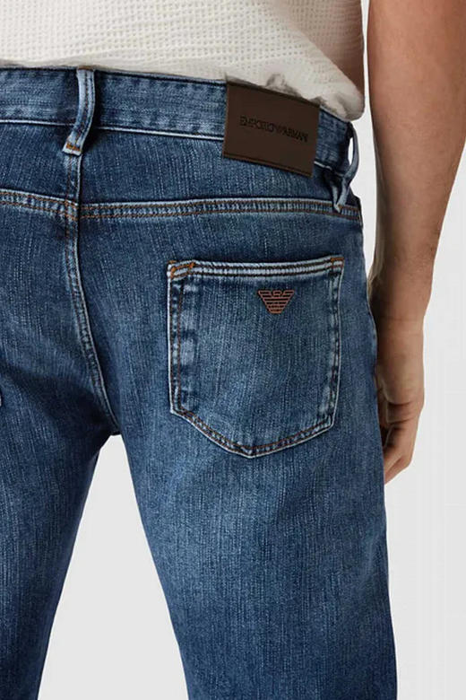 【超惠秒】Emporio Armani 男士 弹棉百搭休闲牛仔长裤12094 商品图8