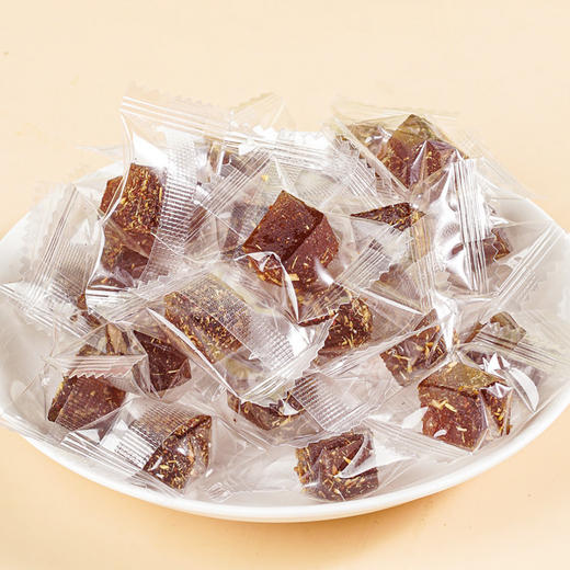 【4袋】甘草枇杷糕、草本软糕、独立小包装、清凉酸甜可口休闲小零食、100g/袋 商品图3