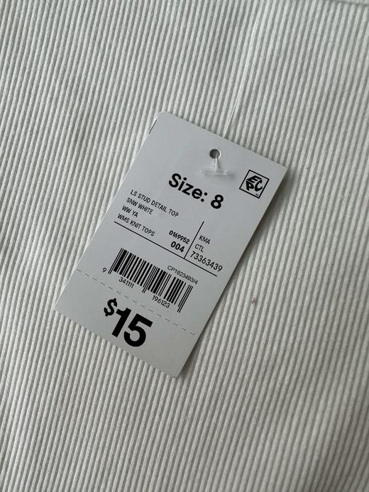 贝壳三 设计感修身一字领纯色长袖T恤金属镂空打底上衣C102817 商品图4