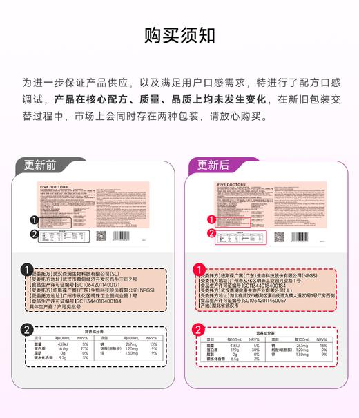 五个女博士 胶原蛋白肽EGCG饮18盒&每日亢唐®营养素饮品18盒加赠2盒升级肽+2盒亢唐  联系顾问备注发货，无备注不发货 商品图1