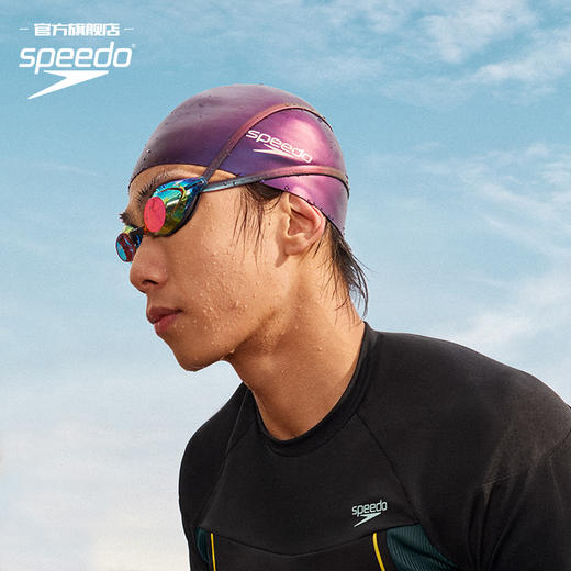 Speedo/速比涛  V速3代防雾双镜带竞速泳镜 商品图3
