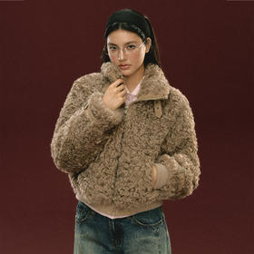 Ariseism 美式复古短外套女秋季新款外套