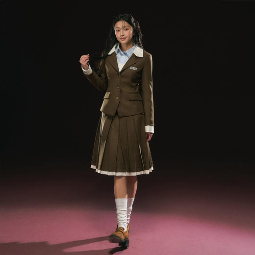 Ariseism 美式复古时尚套装女秋季新款两件套 商品图3