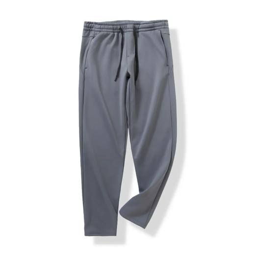 复合摇粒绒！秋冬男士松紧腰厚加绒加厚保暖宽松直筒长裤休闲裤 商品图3