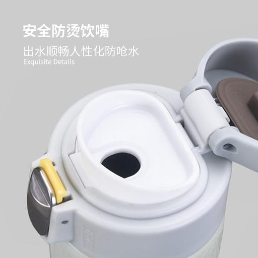 栢士德BYSTON 不锈钢弗里真空保温杯BST-114（颜色随机）/480ML【CZ】 商品图5