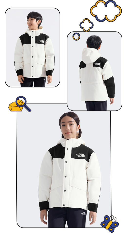 北面  25年秋冬  羽绒服 8EJR 商品图9