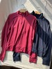 贝壳三 运动休闲立领女士纯色卫衣半拉链宽松柔软上衣C102818 商品缩略图0