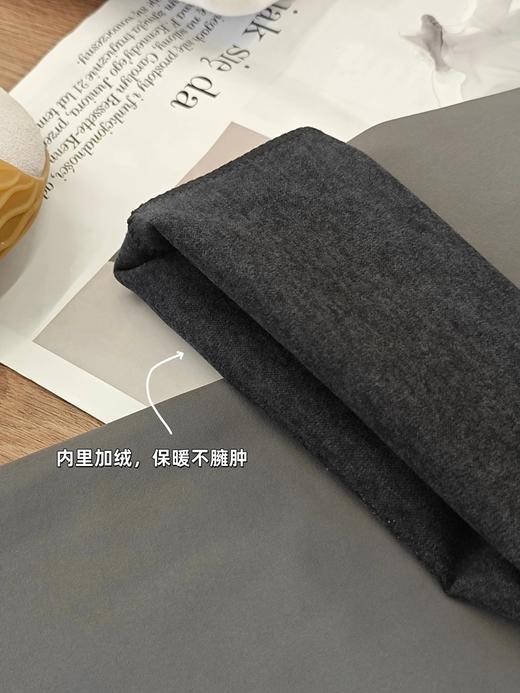 【内里加绒 触感细腻 单穿到10℃】耐尔男士薄绒抗皱长裤（敞口束口可选W4090/ W4091） 商品图9