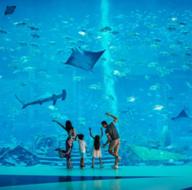 【海南】住亚特兰蒂斯、丽思卡尔顿、艾美！畅玩水族馆水世界，冲浪、浆板、赶海多种体验！全程旅拍！