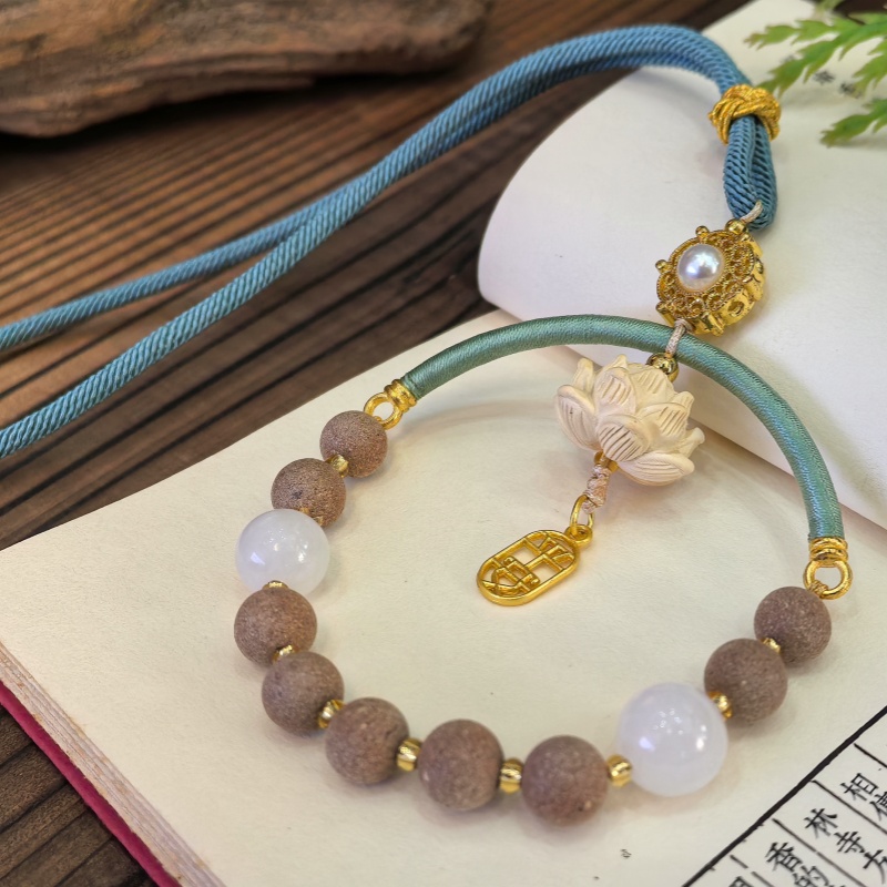 【清莲环佩药香挂饰】古风荷香随身车载香囊 安神静心文创礼品