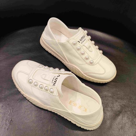 LFGJ凌介女鞋 18004 时尚一脚蹬休闲鞋 商品图4