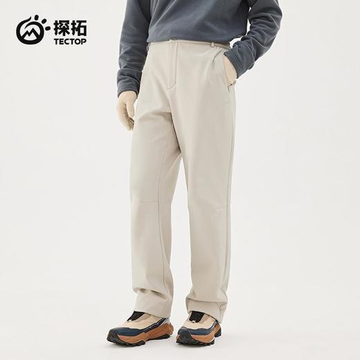 Tectop探拓户外软壳裤男情侣款冲锋裤女防水透气软壳长裤 商品图3