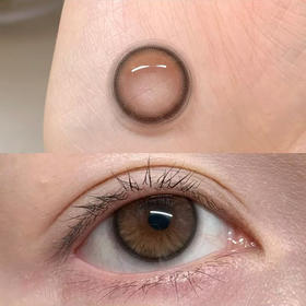 recolook  半年抛 原生棕 直径14.5mm