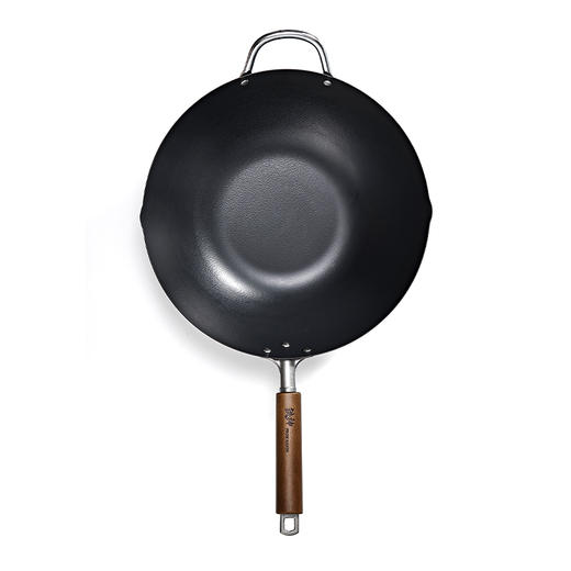 神田铁神系列三代纤维纹中式炒锅33cm-S 商品图5