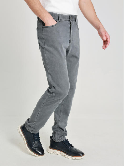 callisto海豚灰直筒水洗牛仔裤 商品图2