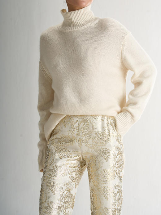 CG｜Oversized Cashmere sweater [廓形羊绒高领针织衫] 商品图0