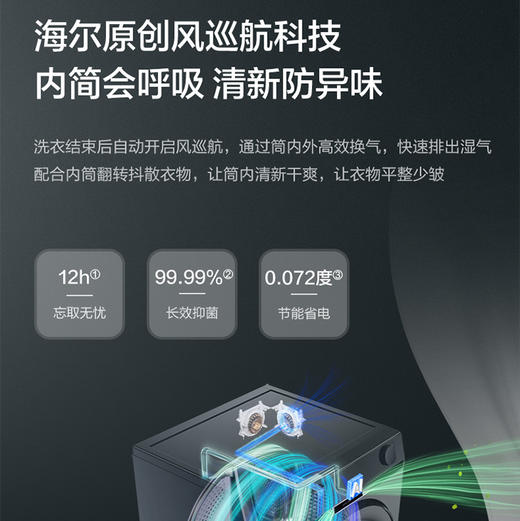 海尔（Haier）洗衣机 XQG130-ABLNEG78AU1 商品图9