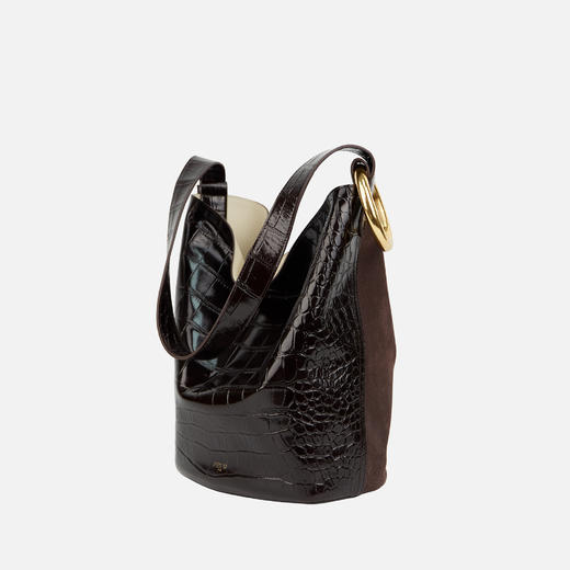 牛皮软花桶包 商品图2