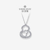 【双葫芦款】【 玲珑宝葫 】钻石世家 玲珑宝葫系列 18K金葫芦镶钻吊坠 18K金葫芦镶钻耳饰 18K金葫芦镶钻手链【单吊坠，上图仅为搭配示意】不支持无理由退换货 预计5天发货 商品缩略图2