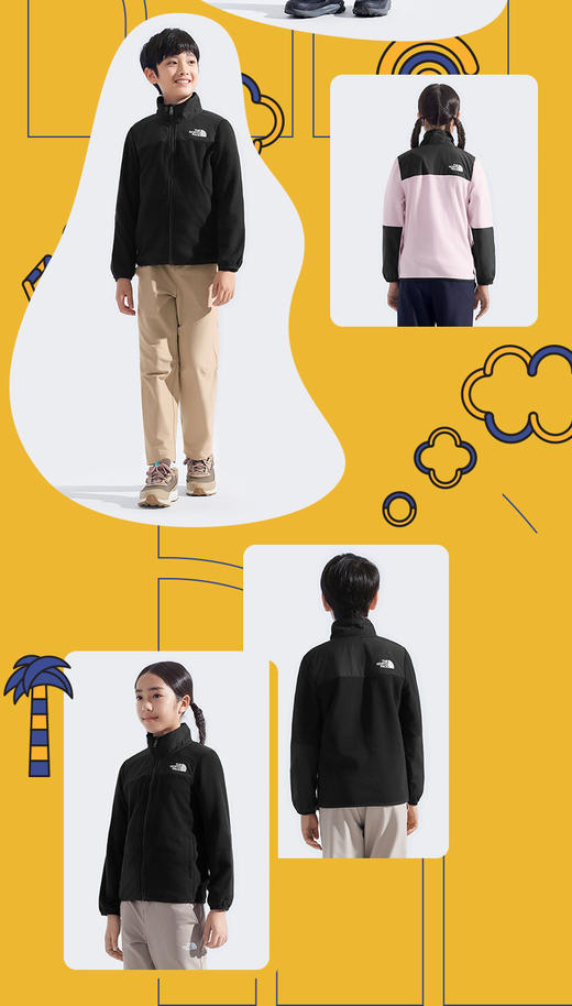 北面 25年秋冬  抓绒内胆  8DU5 商品图8