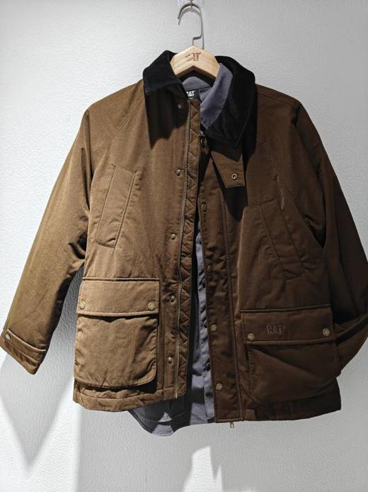【云粉节】【95折】6楼卡特CAT秋冬短款羽绒服褐色CO3DWW49291C33，吊牌价1598，现价1518 商品图0