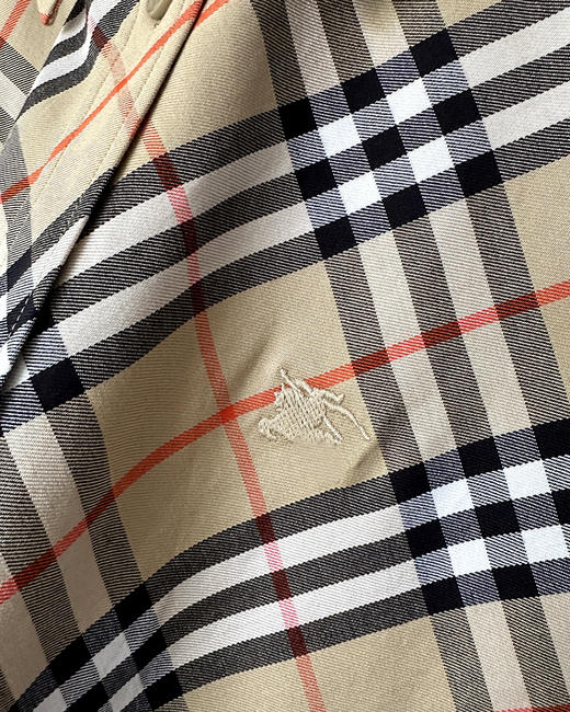 现货 THS-限时 B家 女士 休闲版型经典格纹面值法兰绒衬衫 BG2827 商品图4