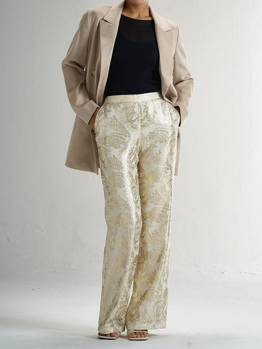 CG｜Four Seasons Tall Pants [ 四季提花修身长裤 ] 商品图7